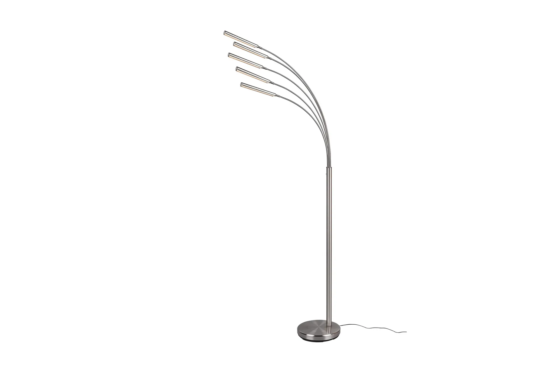 Trio Lighting Trio Lighting Reed LED golvlampa borstad stål - Belysning ...