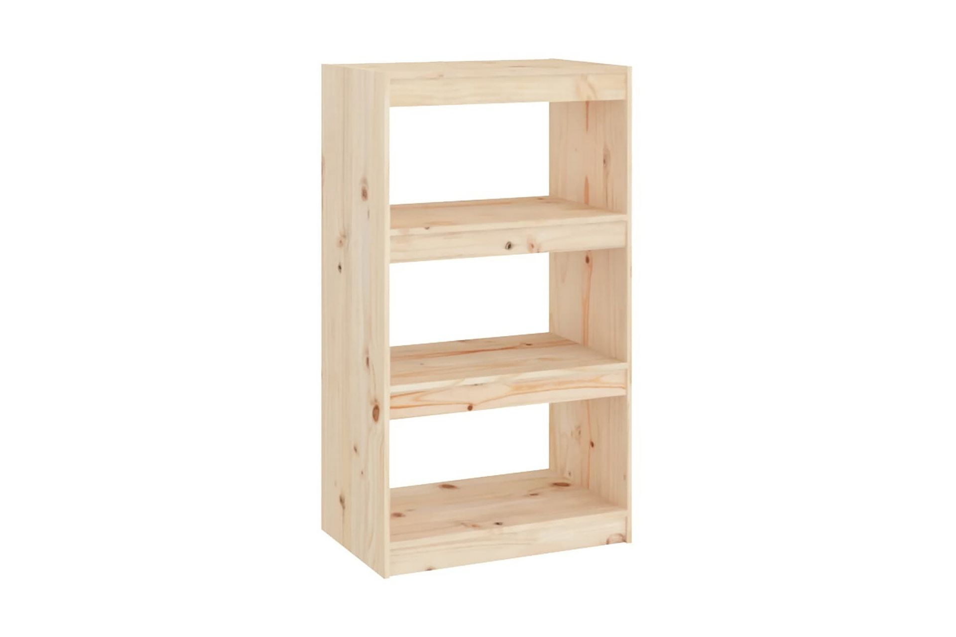 Bokhylla/rumsavdelare 60x30x103,5 cm massiv furu Trä - Förvaring - Trademax