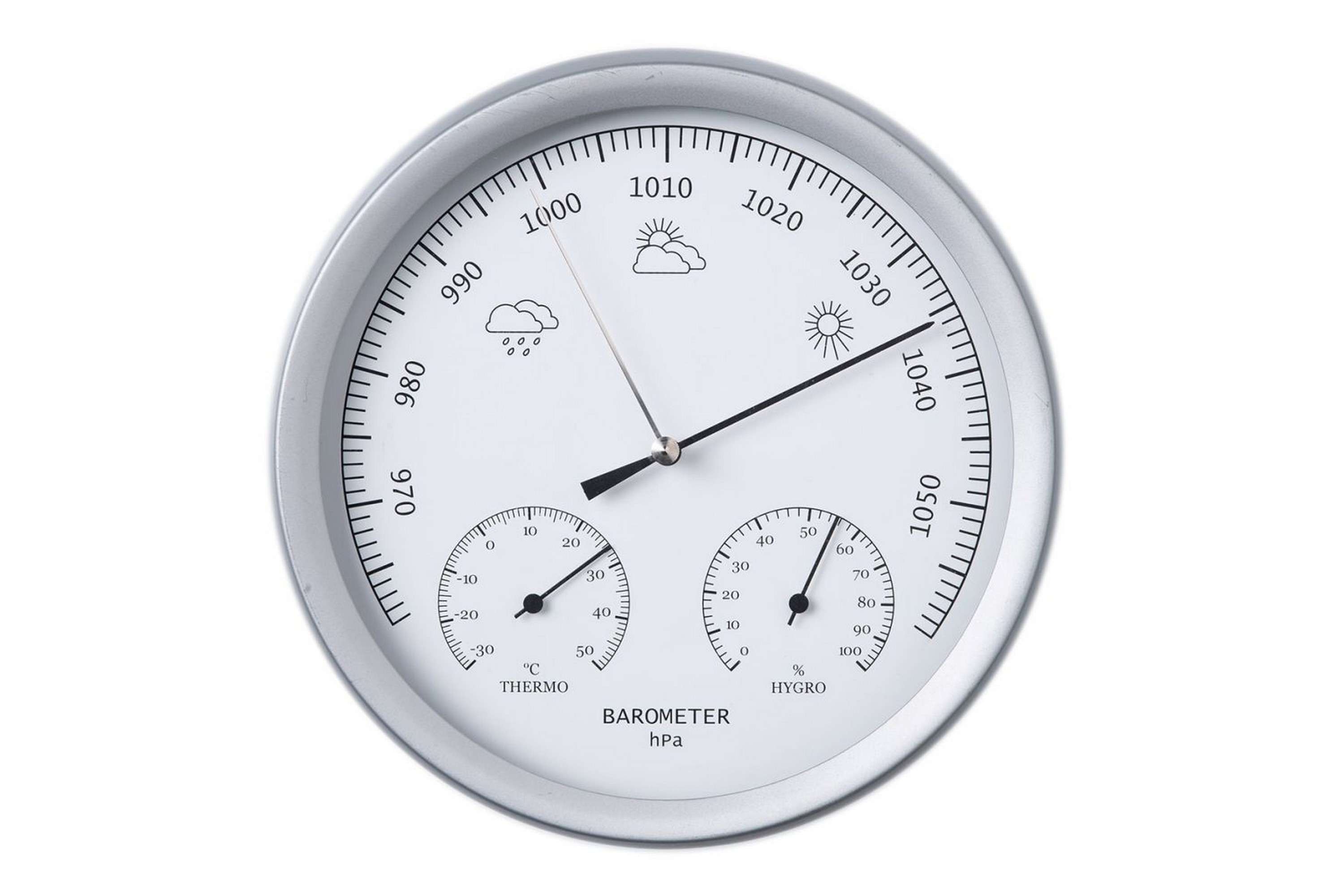 Nature 3i1 Barometer med termometer og hygrometer 20 cm