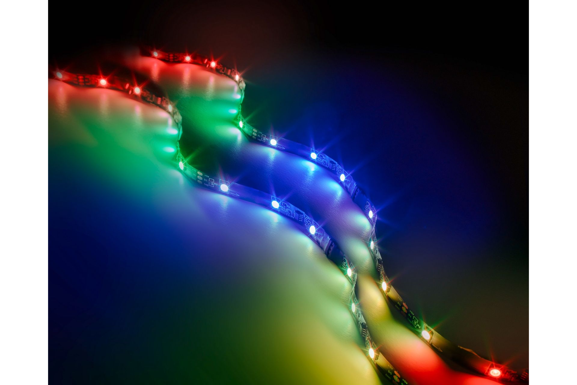 Trio Lighting Screen LED-stripe för 21” skärm 1,2 m svart RGB Svart ...
