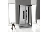 Styrsvik Brusekabine 90x115 Cm Sort Gr Hus Renovering Trademax