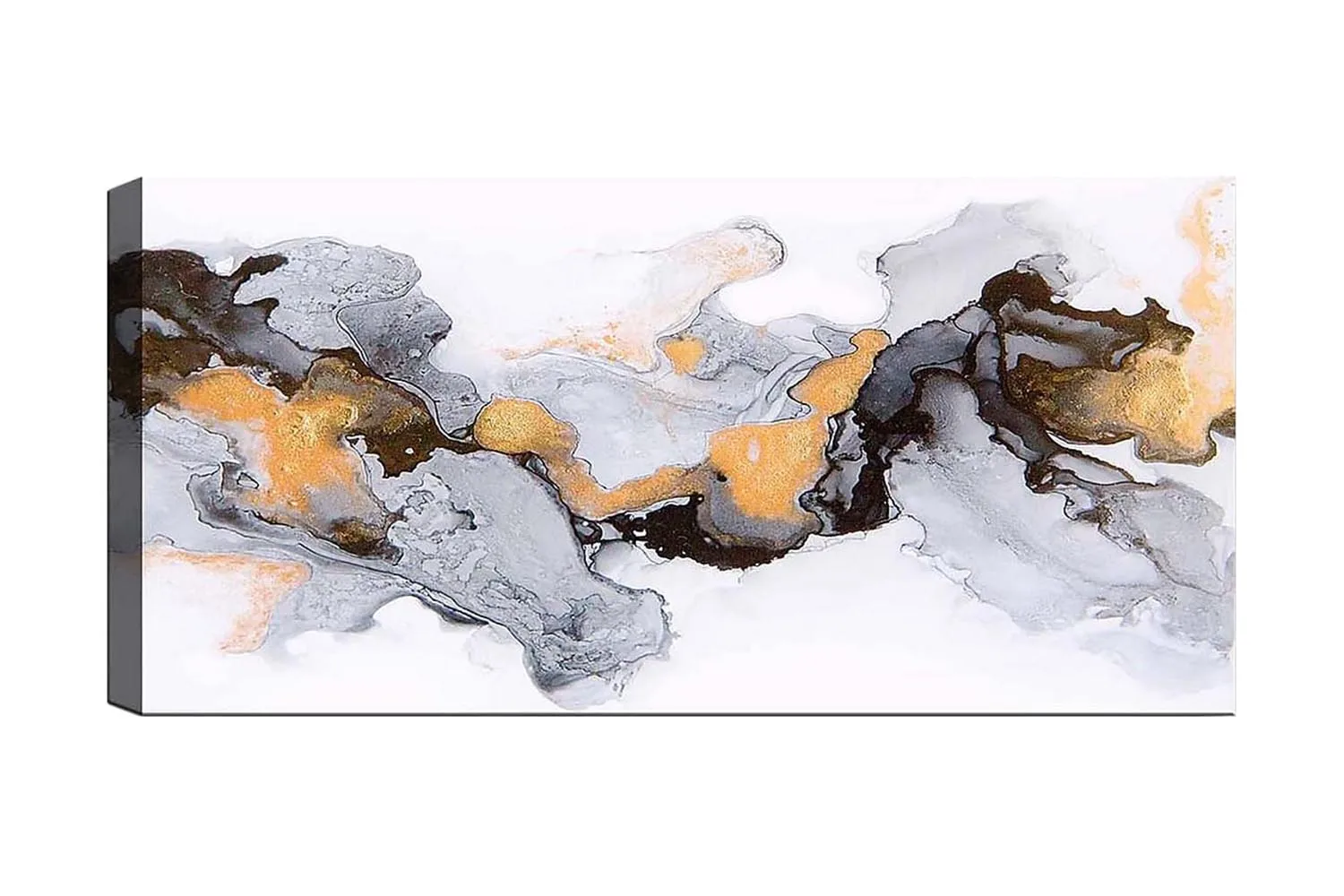 CANVASTAVLA YTY Abstract & Fractals Flerfärgad 120x50 cm - Inredning ...