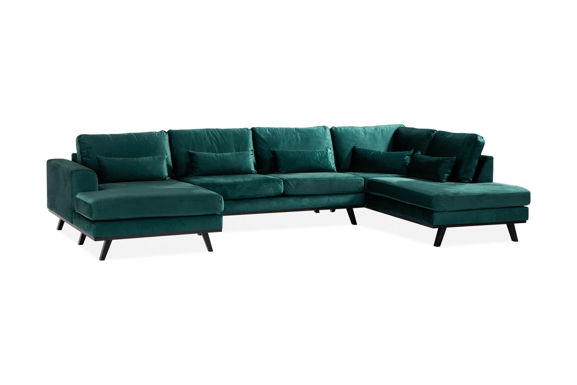 Scandinavian Choice Copenhagen 5-sits Högervänd U-formad Soffa med ...