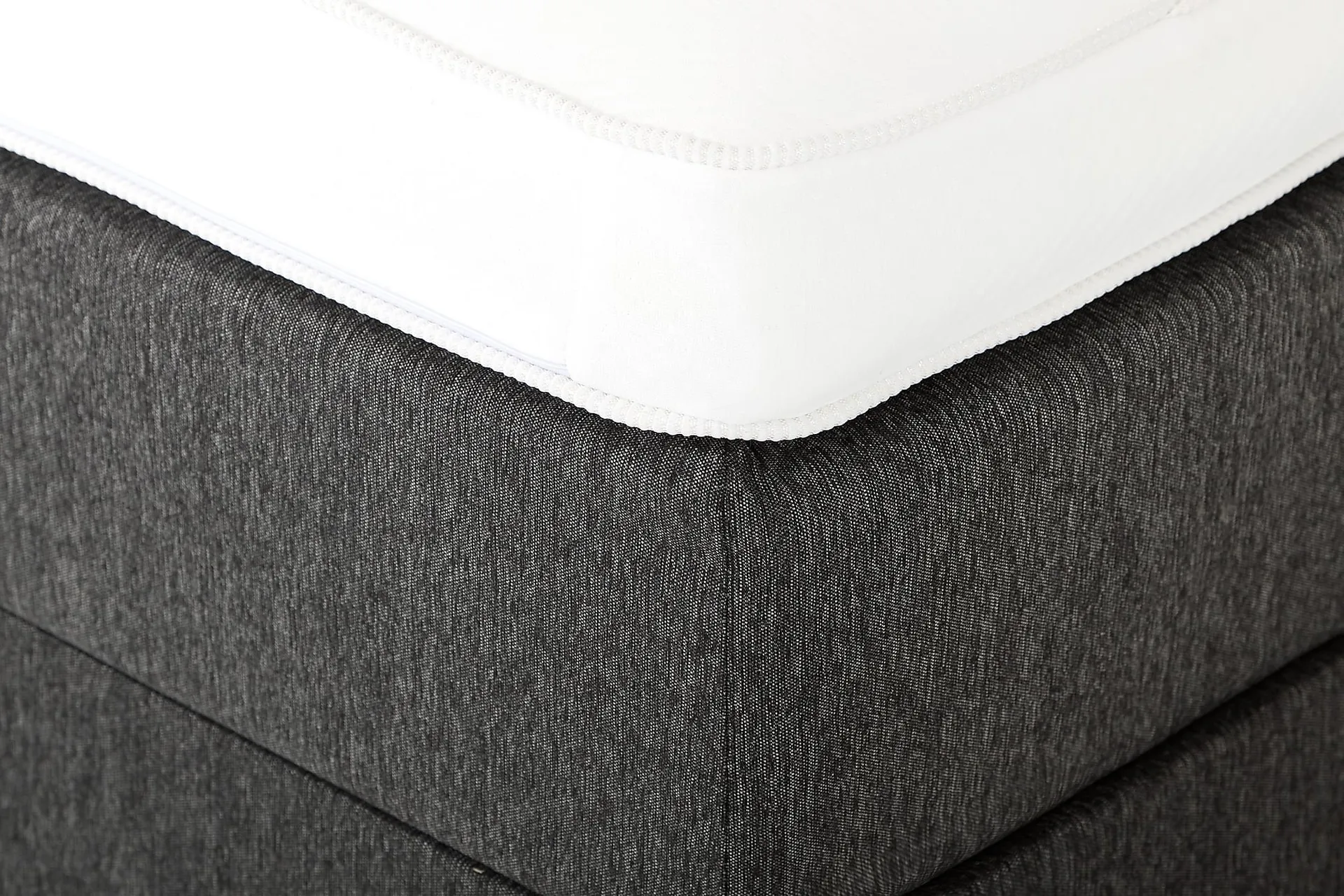 Lucky Topmadras 8 cm Memory 180 cm Hvid - Møbler | Trademax