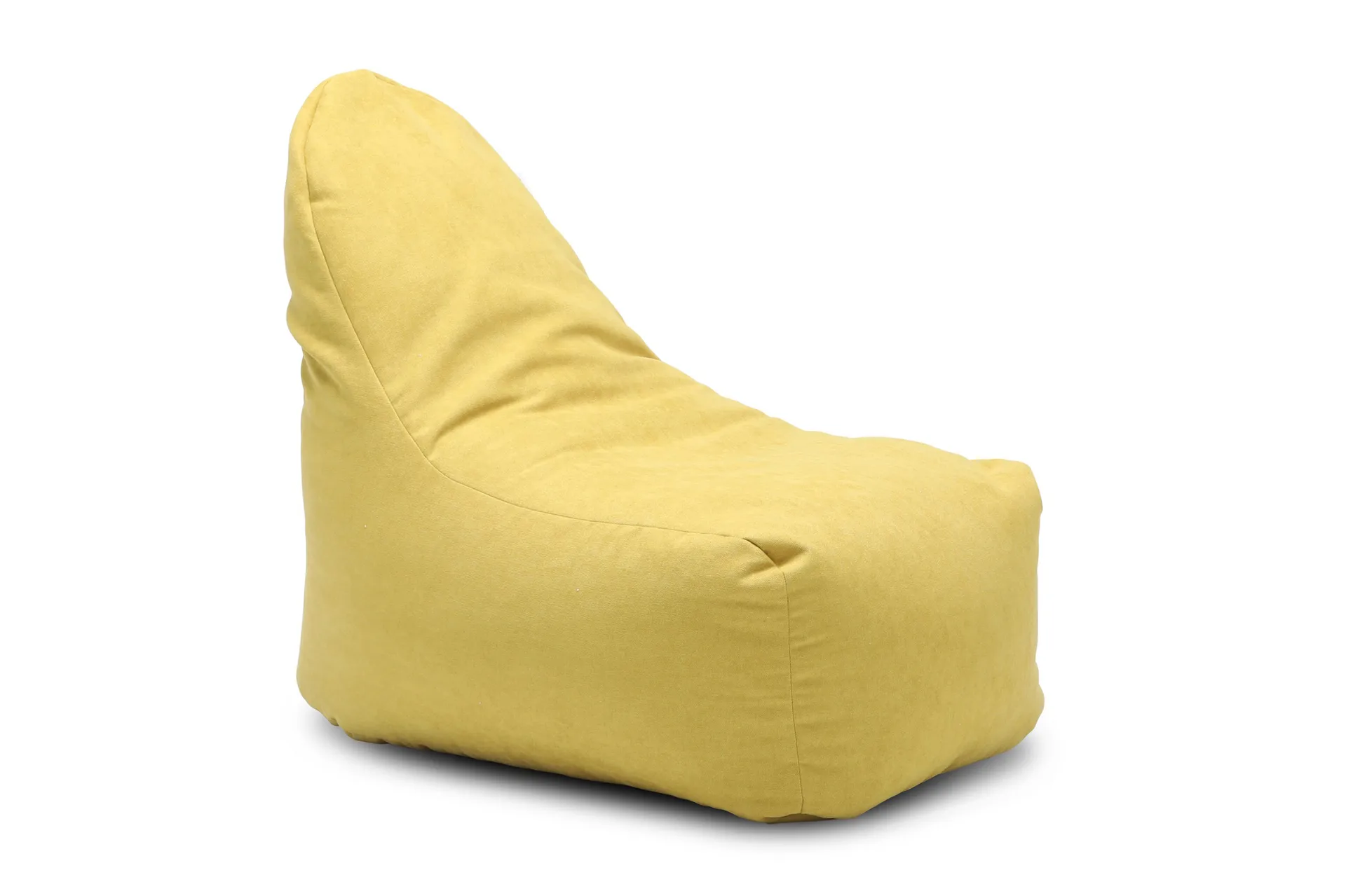 Asaka Sittepuff 80 cm Gul - Møbler - Trademax