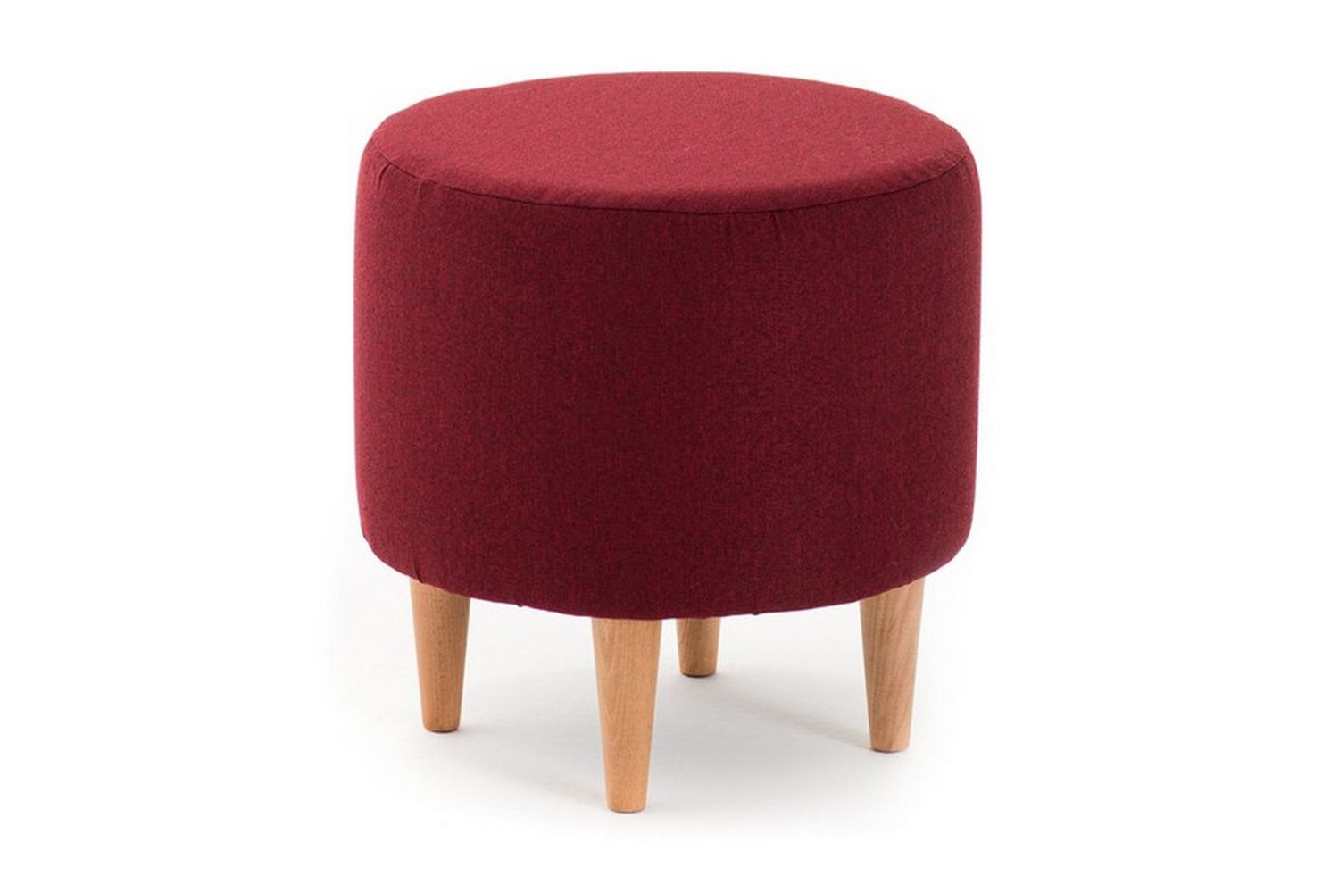 JARRY Sittpuff Röd/Natur - Möbler - Furniturebox
