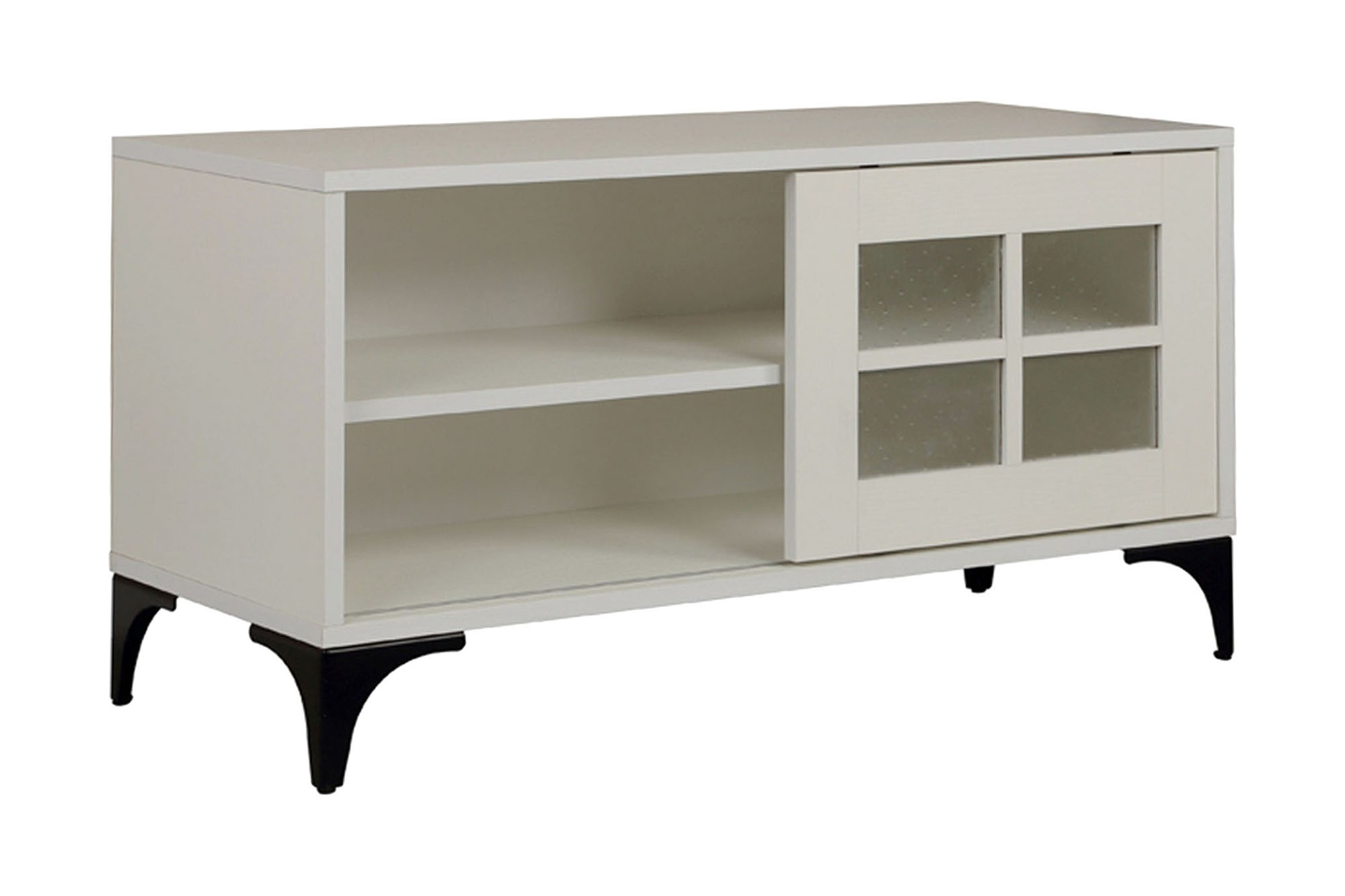 BRADLEY Tvbänk 100 cm Vit Möbler Furniturebox