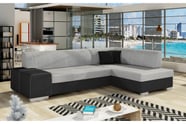 Tietaz B ddsoffa Med Divan Gr Svart M bler Trademax