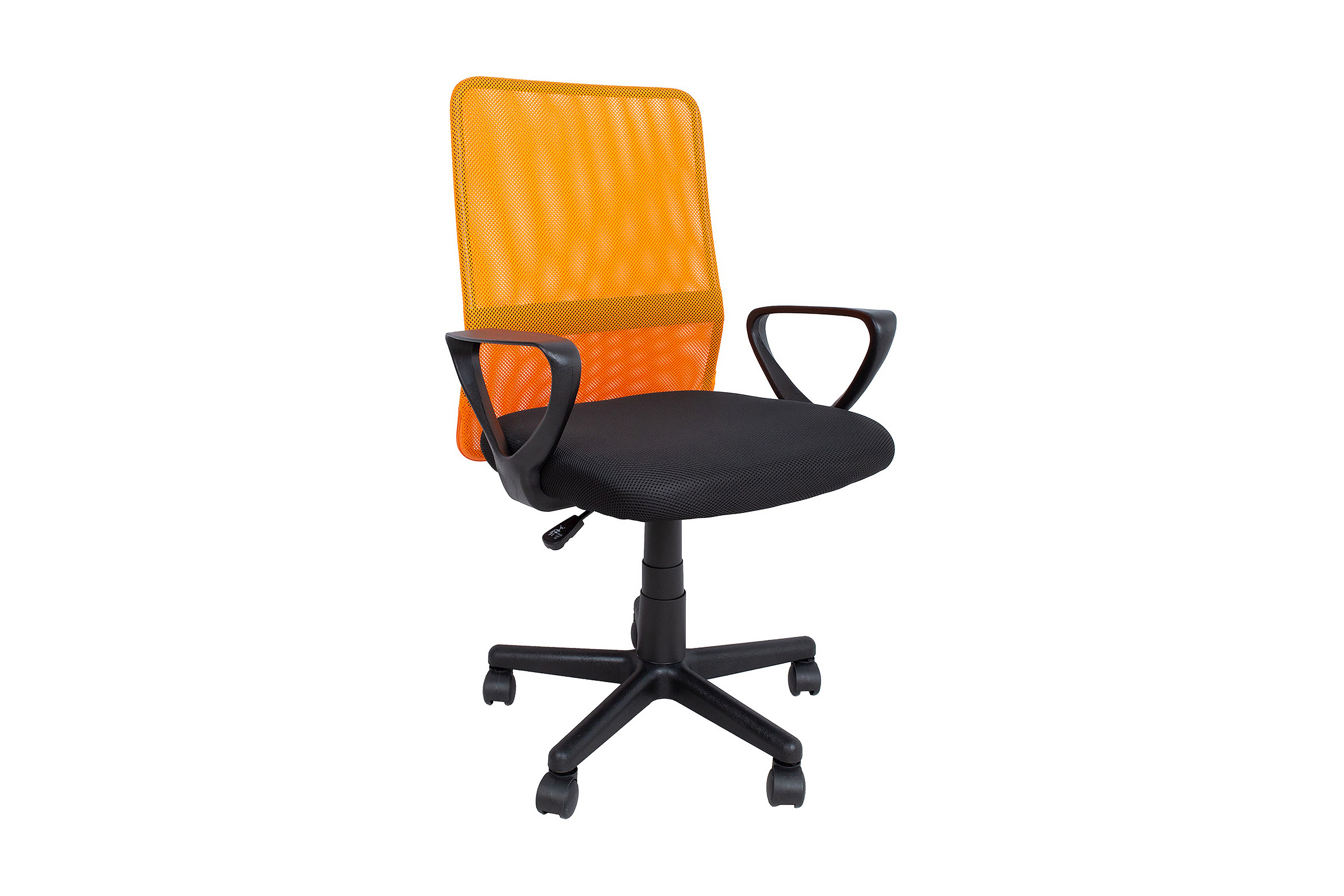 Belinda Kontorstol Svart/Orange - Möbler - Black Friday - Trademax