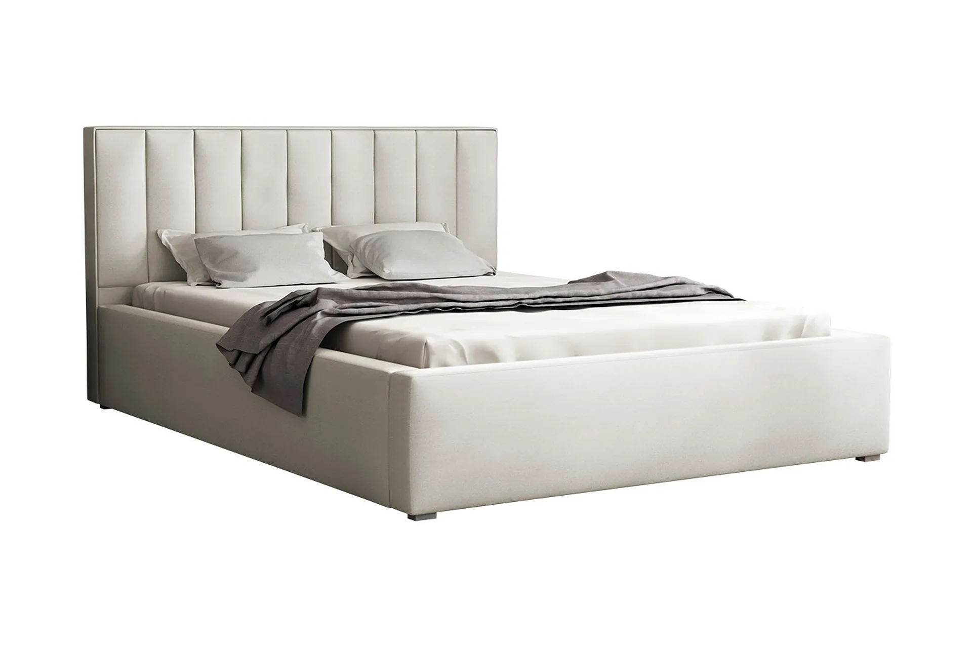 Sengeramme Med Led Hvit 120X200 Cm Heltre