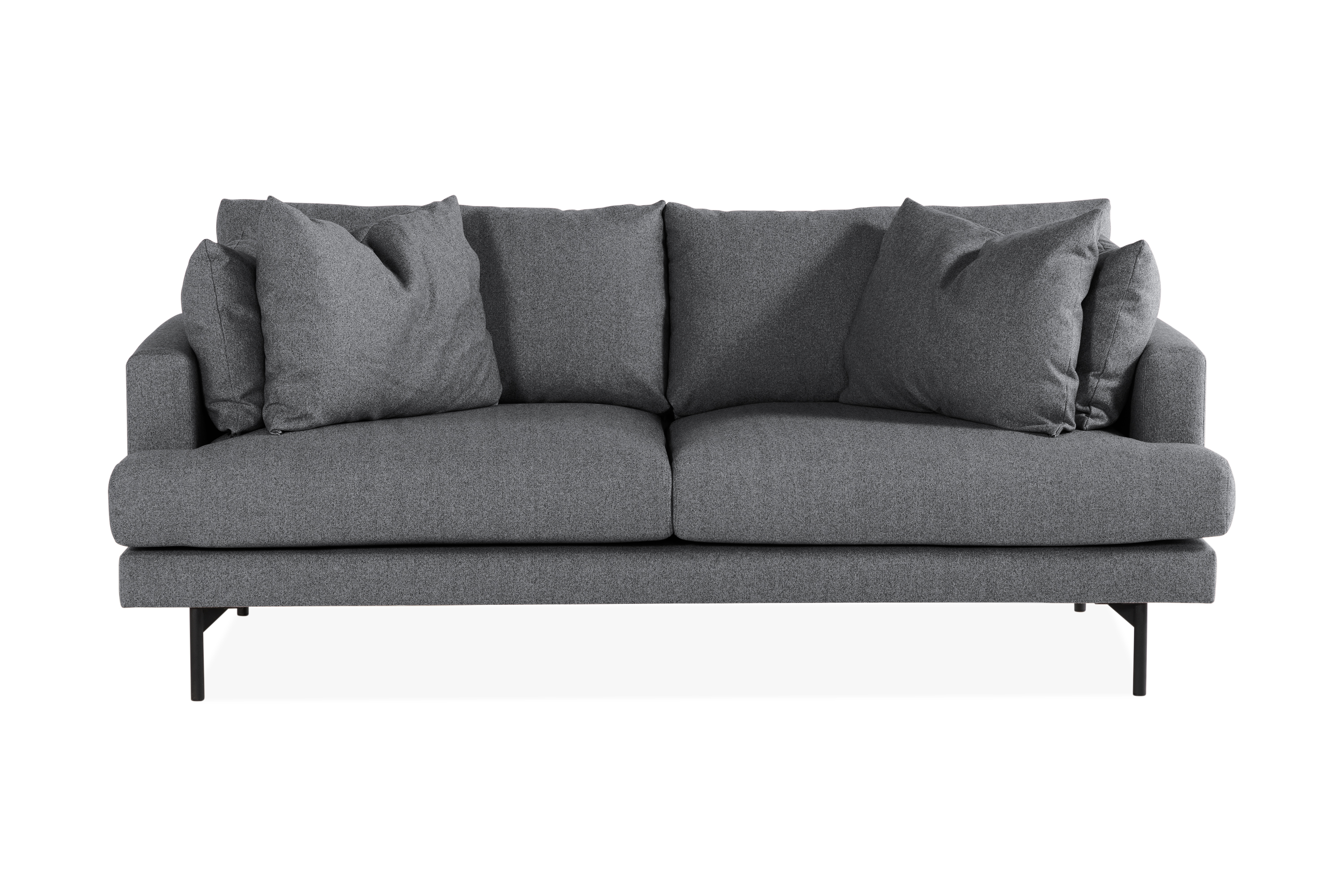 Menard 3seter Sofa Mørkegrå/Svart Møbler Trademax