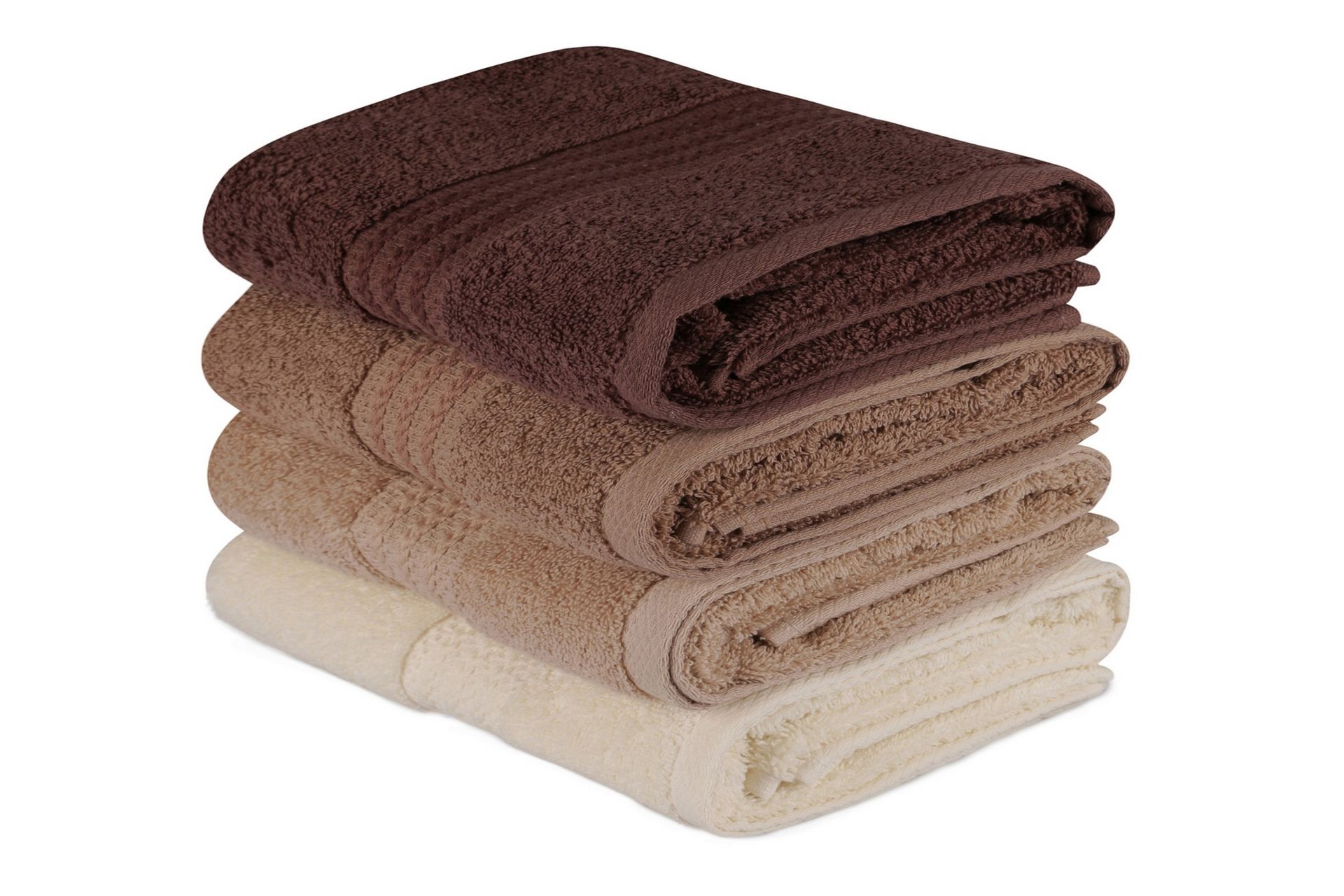 HOBBY Handduk 50x90 4-pack Creme/Beige/Brun - Textilier & mattor ...