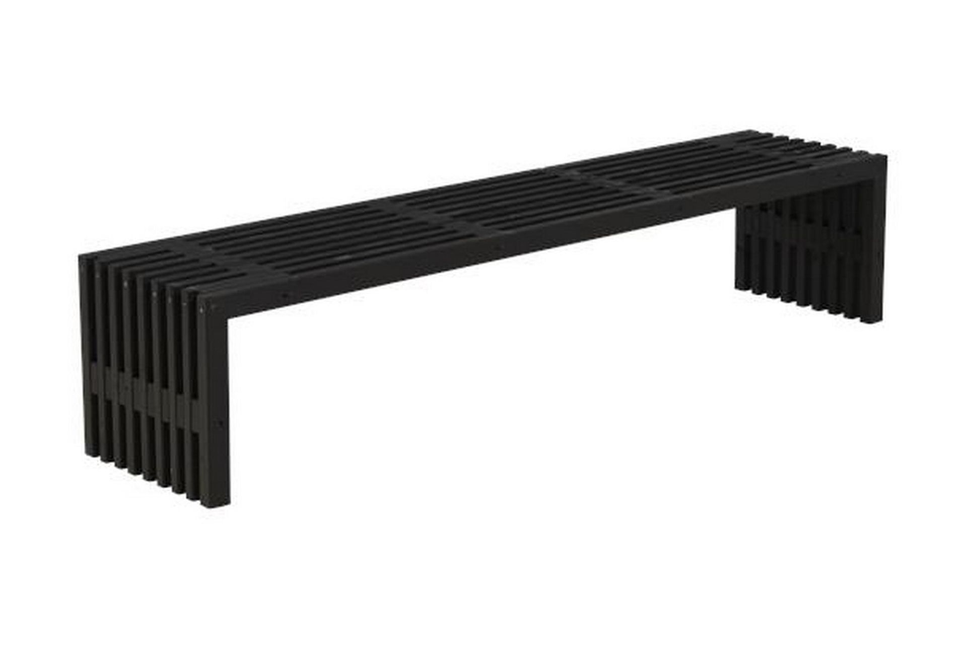 PLUS Rustik trallbänk Design 218x49x45 cm - Utemöbler - Furniturebox